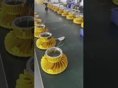 چراغ روشنایی خلیجی ضد انفجار 240 وات 80Ra، نصب شده روی جان پناه