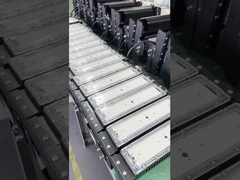 برق خورشیدی روشنایی بیرونی کنترل از راه دور سیاه Ip65 لامپ خورشیدی 400W