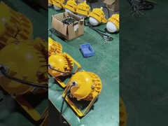 چراغ محل خطرناکی ضد انفجار LED نور سیل معدن زرد خاکستری