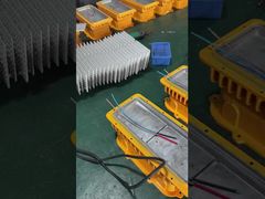 نمایش کارخانه‌ها چراغ‌های LED ضد انفجار برجسته نشان‌دهنده مهره‌های LED