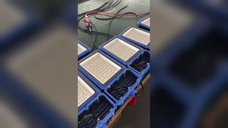 AC85-265V 3000K-6500K چراغ خیابانی LED با روشنایی بالا با راندمان 120lm/W