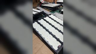 استادیوم زمین بسکتبال ورزشی با نور LED بادوام 30-90 درجه زاویه پرتو