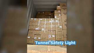 نورپردازی جدید تونل مترو با شیشه مقاوم در برابر انفجار آلومینیوم Ip65 ضد آب