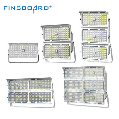 چراغ سیلاب ماژولار LED با توان بالا 1200W-1500W، ضد آب IP66، برای روشنایی زمین بسکتبال