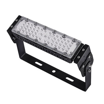 چراغ سیلاب ماژولار LED با قابلیت تنظیم نور، ضد آب IP66 و روشنایی بالا برای کاربردهای بیرونی