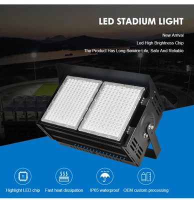 چراغ های استادیومی LED ضد آب IP65، پروژکتورهای ورزشی LED، 6500K