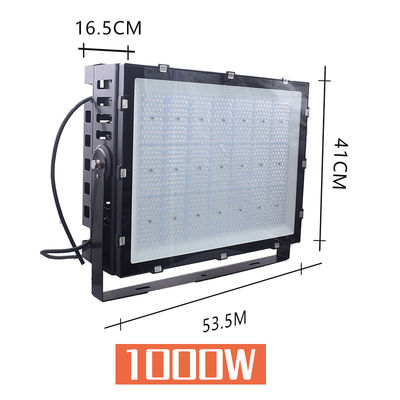 400W 600W 1000W چراغ های استادیوم LED IP66 ضد آب آلومینیوم شیشه گرم در فضای باز نور سیلاب برای زمین تنیس فوتبال فوتبال بیس بال