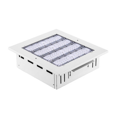 200W IP54 ضد آب صنعتی High Bay LED چراغ فلد با آلومینیوم + شفاف PC برای ایستگاه های بنزین