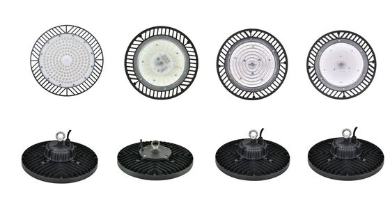 UFO LED High Bay Light IP65 ضد آب با SMD 3030 LED در 100W / 150W / 200W برای انبار و کارخانه