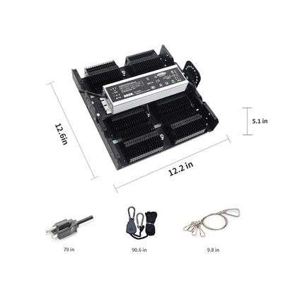 چراغ رشد LED T5 با طیف کامل 250 وات با مدیریت حرارتی غیرفعال برای گیاهان داخلی