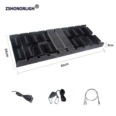 چراغ رشد LED طیف کامل 500 وات با پایه E27 برای گیاهان آپارتمانی و مصارف تجاری