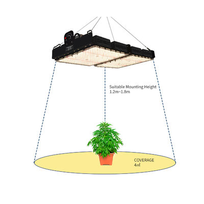 خواندن PPFD برای چراغ های رشد LED برای گیاهان آپارتمانی طیف NR