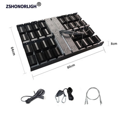 چراغ رشد LED با طیف کامل 1000 وات با قابلیت تنظیم نور و تایمر برای گیاهان آپارتمانی