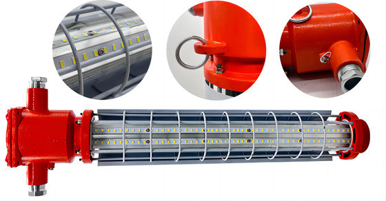 چراغ خطی LED ضد انفجار IP65 Exde Mb WF2 برای مکان های خطرناک