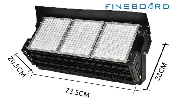چراغ های روشنایی استادیوم LED 6500w زاویه 45° لنز