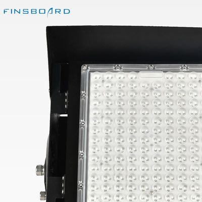 120lm/w IP66 شبکه LED روشنایی استادیوم 90° زاویه لنز