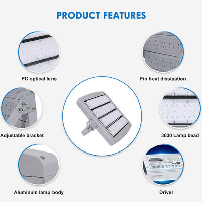 چراغ های استادیومی LED با راندمان بالا 3000K/4000K/5000K/5700K، ضد آب IP65