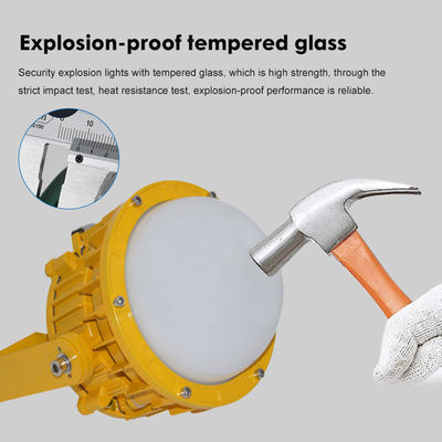 چراغ سیلاب ضد انفجار LED ATEX با درجه حفاظت IP65 ضد آب، طول عمر 50000 ساعت و بهره وری انرژی