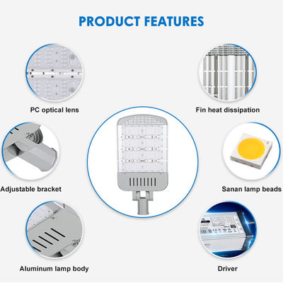 چراغ خیابانی LED ضد UV محکم و بادوام در فضای باز IP65 SMD3030