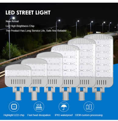 چراغ خیابانی LED SMD3030 ضدآب IP65، چراغ LED فضای باز با توان قابل تنظیم