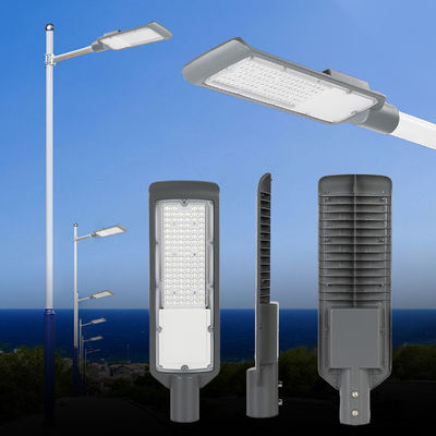 تراشه LED با راندمان بالا OEM ODM چراغ های خیابانی بیرونی 3000-6500K 50W تا 200W
