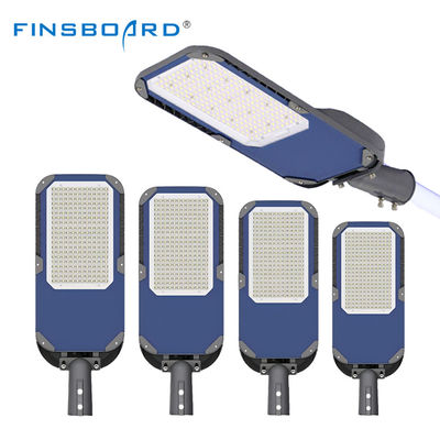 چراغ خیابانی LED ضد آب IP66 آلومینیومی دایکست با دمای رنگ 3000K-6500K برای روشنایی فضای باز با توان بالا