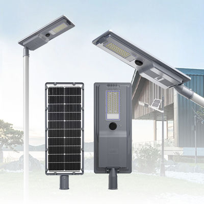 کیفیت خوب Ip65 ضد آب در فضای باز نور جاده ای Smd آلومینیوم 400w 600w همه در یک LED نور خیابان خورشیدی