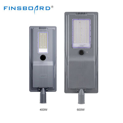 کیفیت خوب Ip65 ضد آب در فضای باز نور جاده ای Smd آلومینیوم 400w 600w همه در یک LED نور خیابان خورشیدی