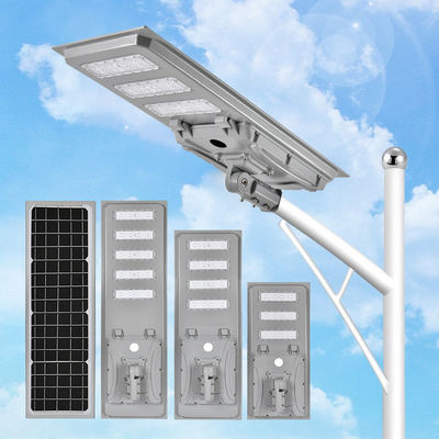 چراغ خیابانی خورشیدی یکپارچه هوشمند LED با صرفه جویی در انرژی، ضد آب، فضای باز IP65، 60 وات، 80 وات، 100 وات