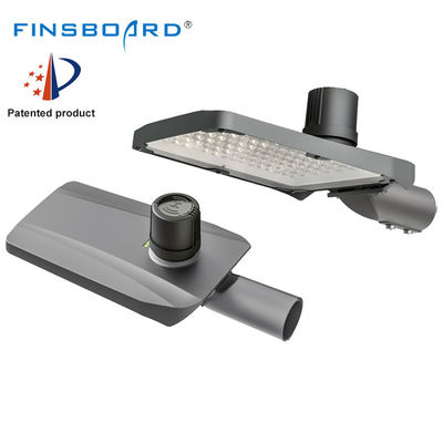 نصب آسان درایور جداشونده منحصر به فرد IP66 آلومینیوم دایکاست 60 وات 100 وات 150 وات 200 وات کنترل نور چراغ خیابانی LED یکپارچه