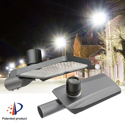 نصب آسان درایور جداشونده منحصر به فرد IP66 آلومینیوم دایکاست 60 وات 100 وات 150 وات 200 وات کنترل نور چراغ خیابانی LED یکپارچه