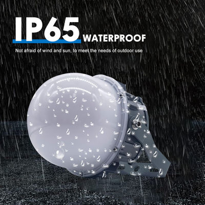 چراغ خطی ضد انفجار ضد آب IP65 با توان 50 وات، 100 وات و 150 وات، روشنایی LED برای مکان های خطرناک با آلومینیوم و شیشه سکوریت