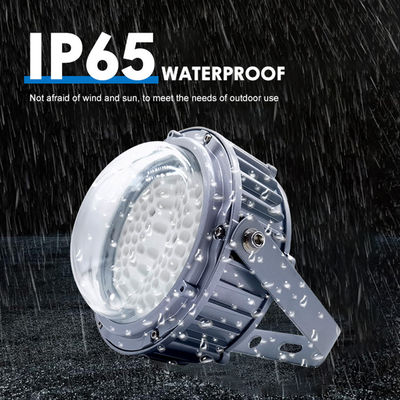 لامپ بالايي با کيفيت بالا Ip65 پنروک پمپ بنزین 50w 100w 150w چراغ پلتفرم ضد انفجار LED