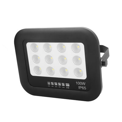چراغ خورشیدی باغ بیرونی Ip65 ABS شیشه گرم چراغ خورشیدی 100w LED چراغ خورشیدی