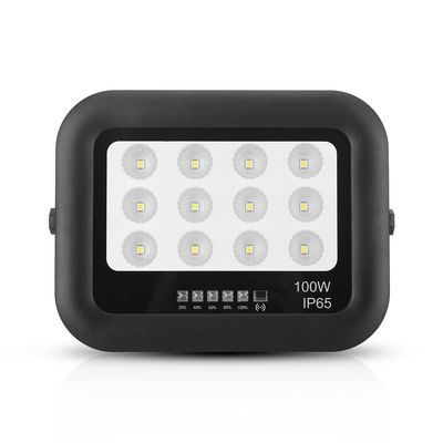 چراغ خورشیدی باغ بیرونی Ip65 ABS شیشه گرم چراغ خورشیدی 100w LED چراغ خورشیدی