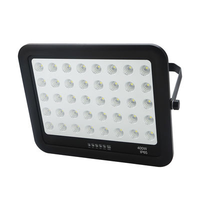 برق خورشیدی روشنایی بیرونی کنترل از راه دور سیاه Ip65 لامپ خورشیدی 400W