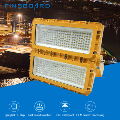 کارگاه کارخانه آلومینیوم شیشه سکوریت LED روشنایی ضد انفجار 150 وات 300 وات 600 وات