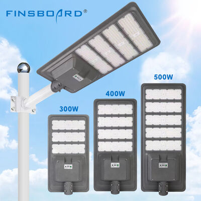 سنسور حرکت IP65 SMD همه در یک نور خیابان خورشیدی پارکینگ چراغ خیابان خورشیدی