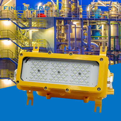 Ip65 ضد آب تونل مترو کابل عبور کمربند راهرو روشنایی آلومینیوم 50w LED نور ضد انفجار