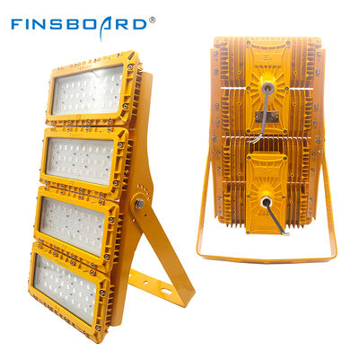 600W LED روشنایی سیلاب ضد انفجار DC ولتاژ پایین خورشیدی خارج از شبکه لوله چاه دور IP66 آلومینیوم ADC12