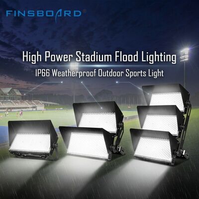 IP66 Waterproof LED Stadium Lighting 50000 Hours Lifespan for Railway Station
