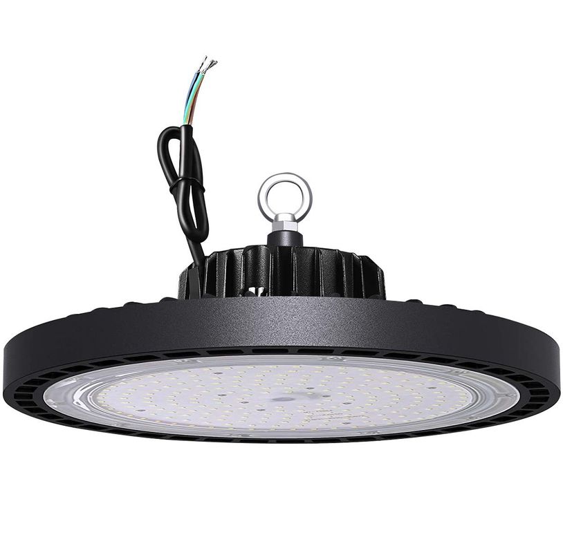 چراغ های فوق العاده UFO 100W 150W 200W IP65 ضد آب با SMD 3030 LED برای انبار و کارخانه