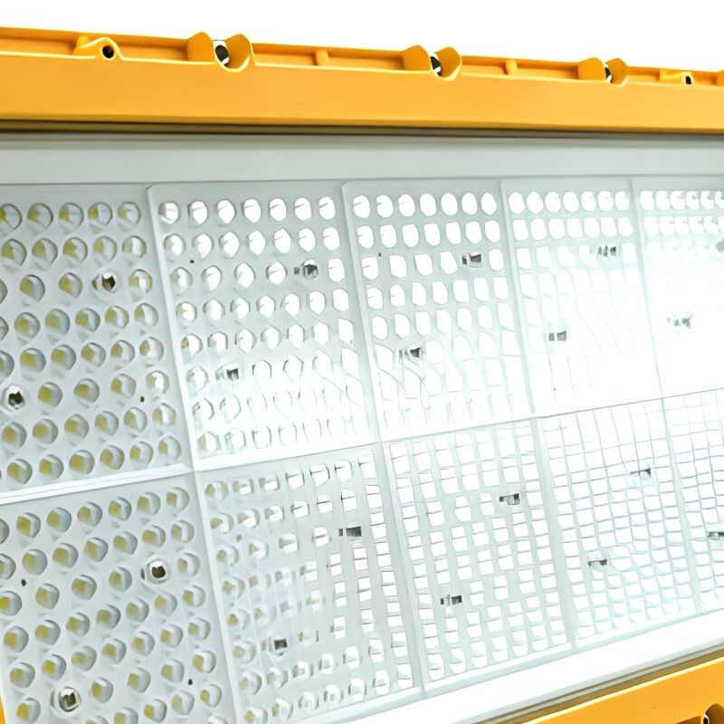 600W چراغ های سیلاب ضد انفجار LED 30° قطب بوم دور دراز محیط سایت خاکستری ATEX IIB T6 IP65 RFEPL8280 روشنایی