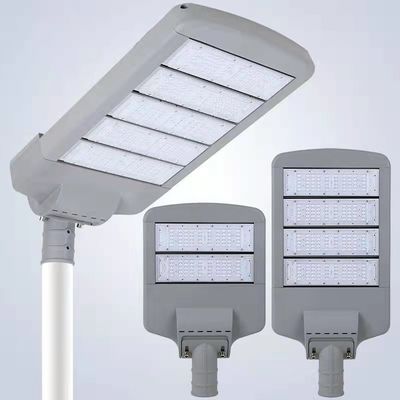 100-130lm/w IP66 ضد آب آلومینیوم LED چراغ خیابانی برای بزرگراه ها و پارک ها