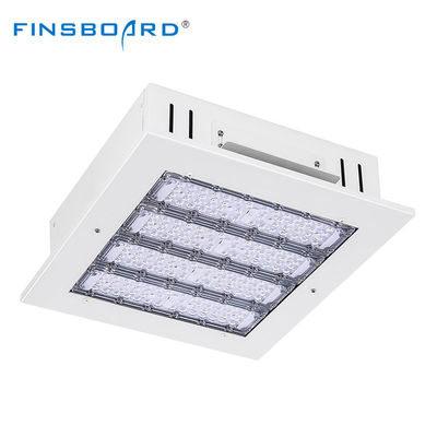 200W IP54 ضد آب صنعتی High Bay LED چراغ فلد با آلومینیوم + شفاف PC برای ایستگاه های بنزین
