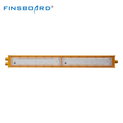چراغ خطی ضد انفجار صنعتی IP66 50w 100w 200w چراغ های دارای گواهی ATEX