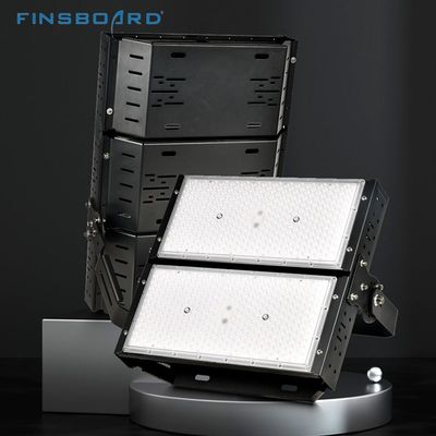 چراغ‌های سیلابی 400 واتی SMD 3030 IP66 آلومینیومی LED استادیومی برای زمین فوتبال