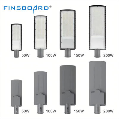 چراغ های خیابانی LED با قدرت بالا چراغ های خیابانی در فضای باز IP66 آبپاش آلومینیوم