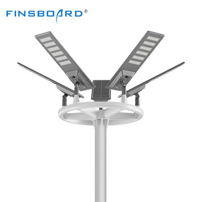 جاذبه های گردشگری جدید مهندسی شده با انرژی خورشیدی، چراغ خیابانی خورشیدی LED سفارشی همه کاره 80 وات 100 وات 120 وات