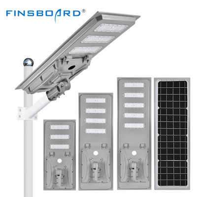 چراغ خیابانی خورشیدی یکپارچه هوشمند LED با صرفه جویی در انرژی، ضد آب، فضای باز IP65، 60 وات، 80 وات، 100 وات